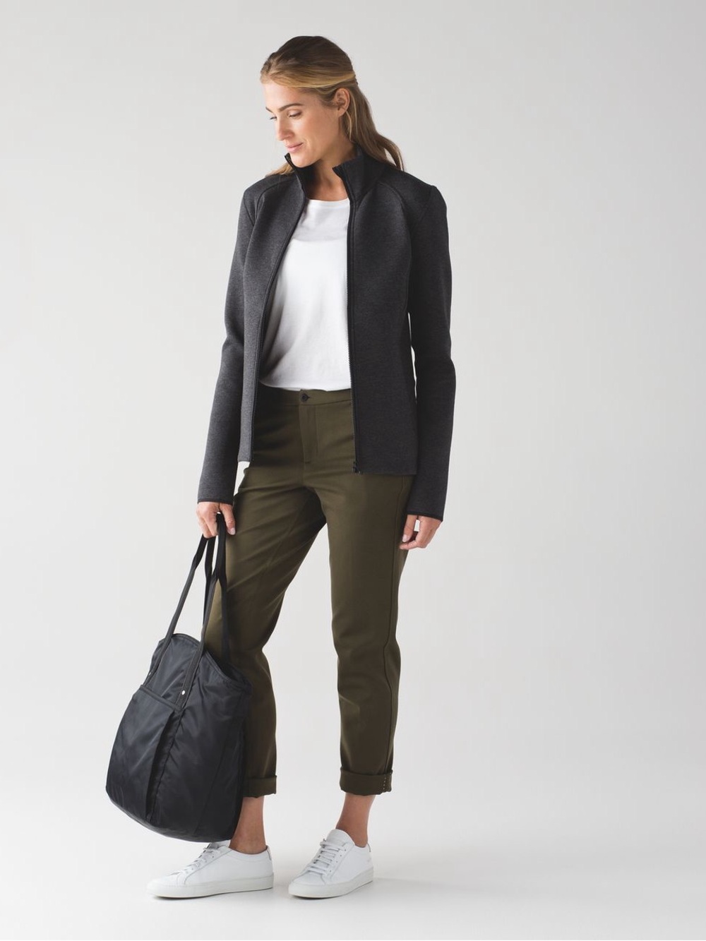Lululemon City Trek Trouser (Ponte)
Military Green